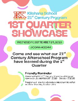 21st Century 1st Quarter Showcase
